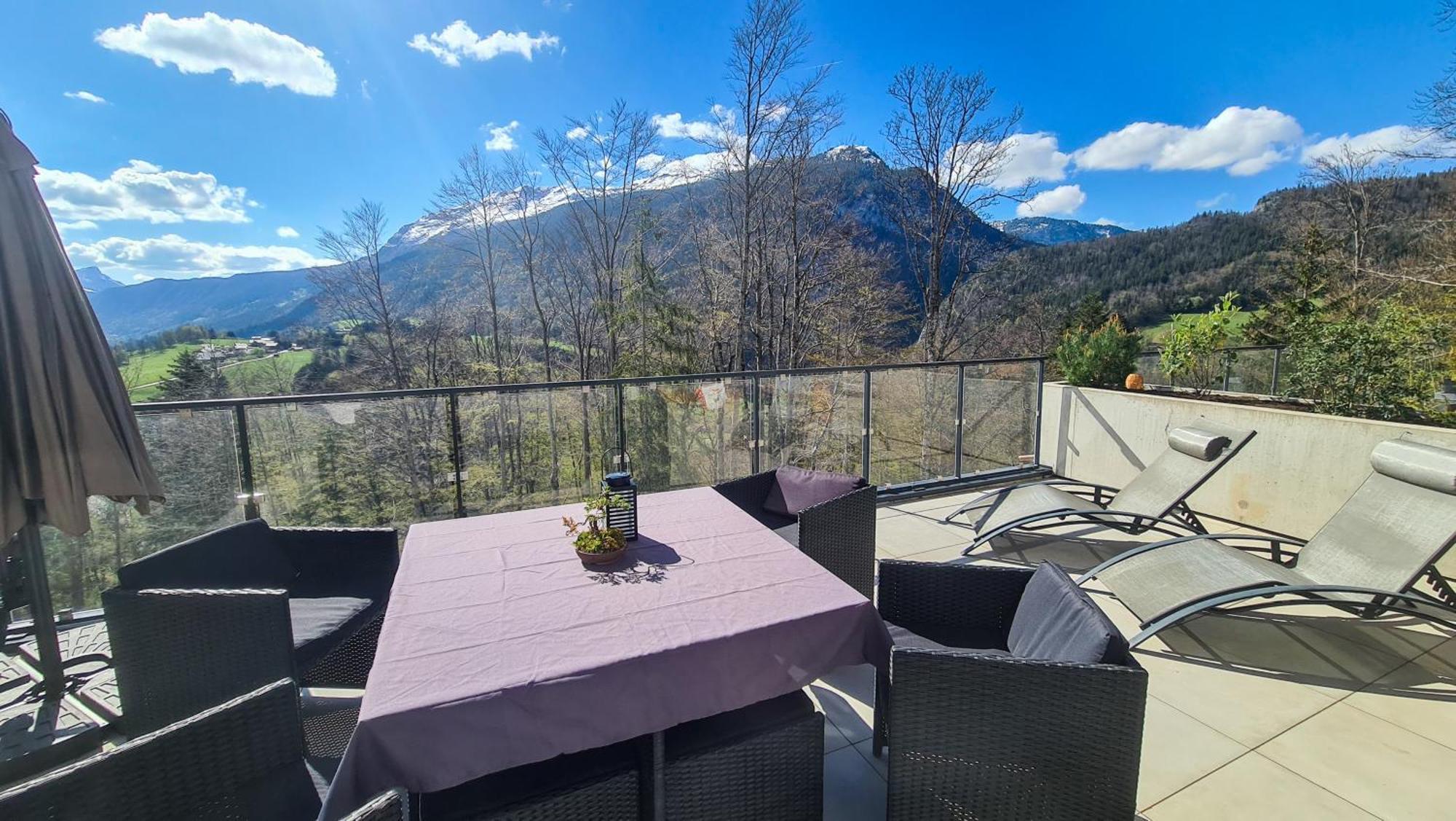 Appartamento Le Berceau Des Aiguilles - Vue Montagne, Terrasse - Aravistour Saint-Jean-de-Sixt Esterno foto